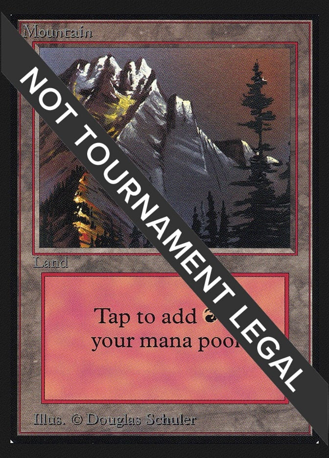Image for Mountain (A) (CE) (286) (CED) - Magic: The Gathering