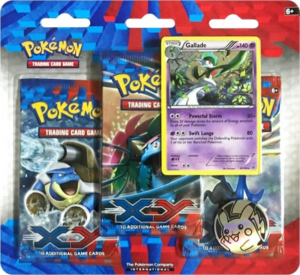Image for XY 3 Pack Blister [Gallade] - Pokemon
