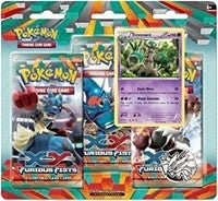 Image for Furious Fists 3 Pack Blister [Trevenant] - Pokemon