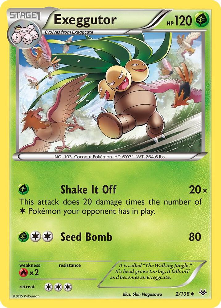 Image for Exeggutor (2/108) (ROS) - Pokemon