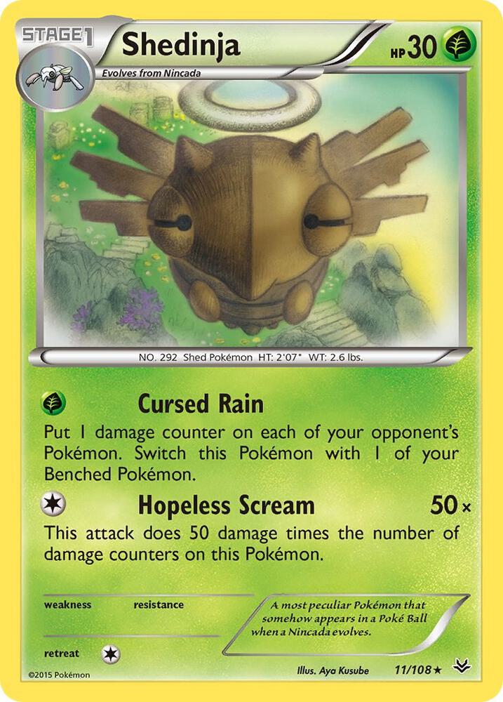 Image for Shedinja (11/108) (ROS) - Pokemon