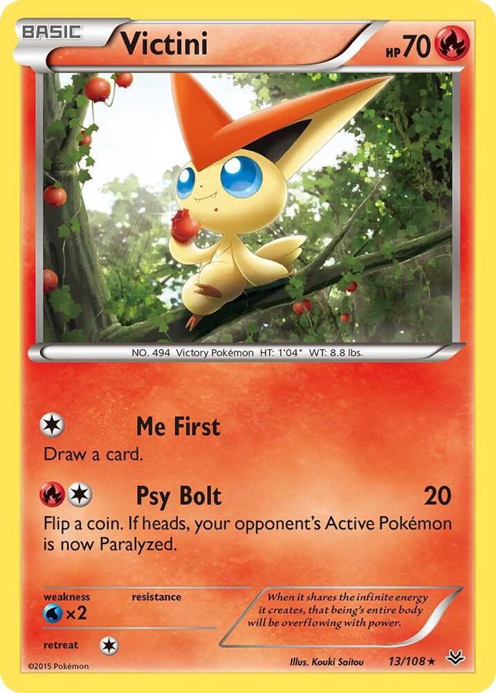 Image for Victini (13/108) (ROS) - Pokemon