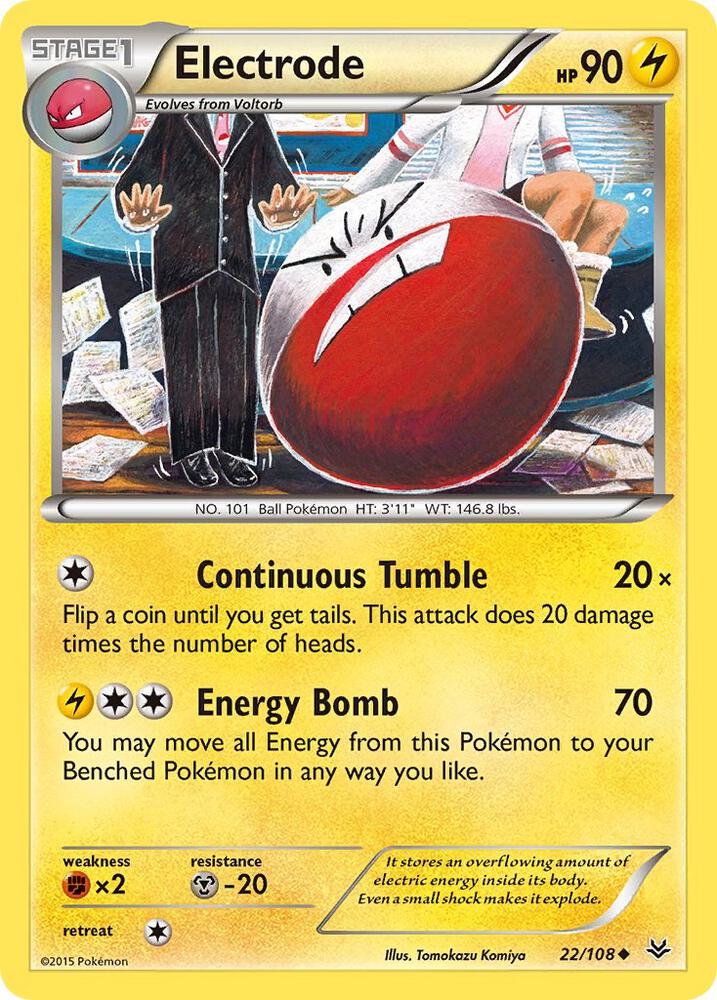 Image for Electrode (22/108) (ROS) - Pokemon