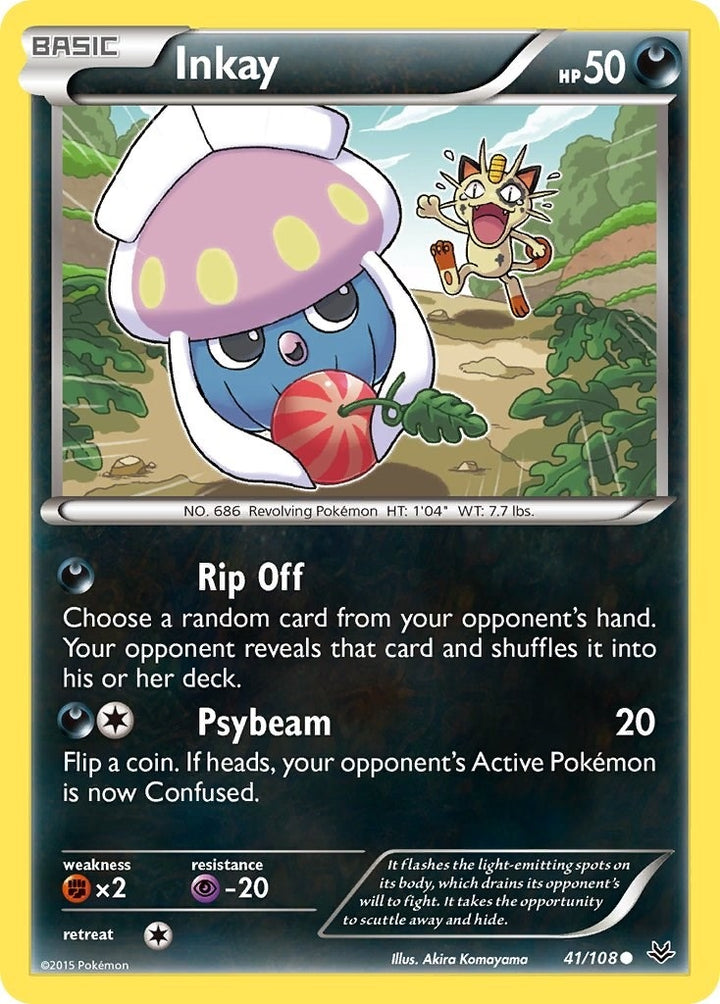 Image for Inkay (41/108) (ROS) - Pokemon