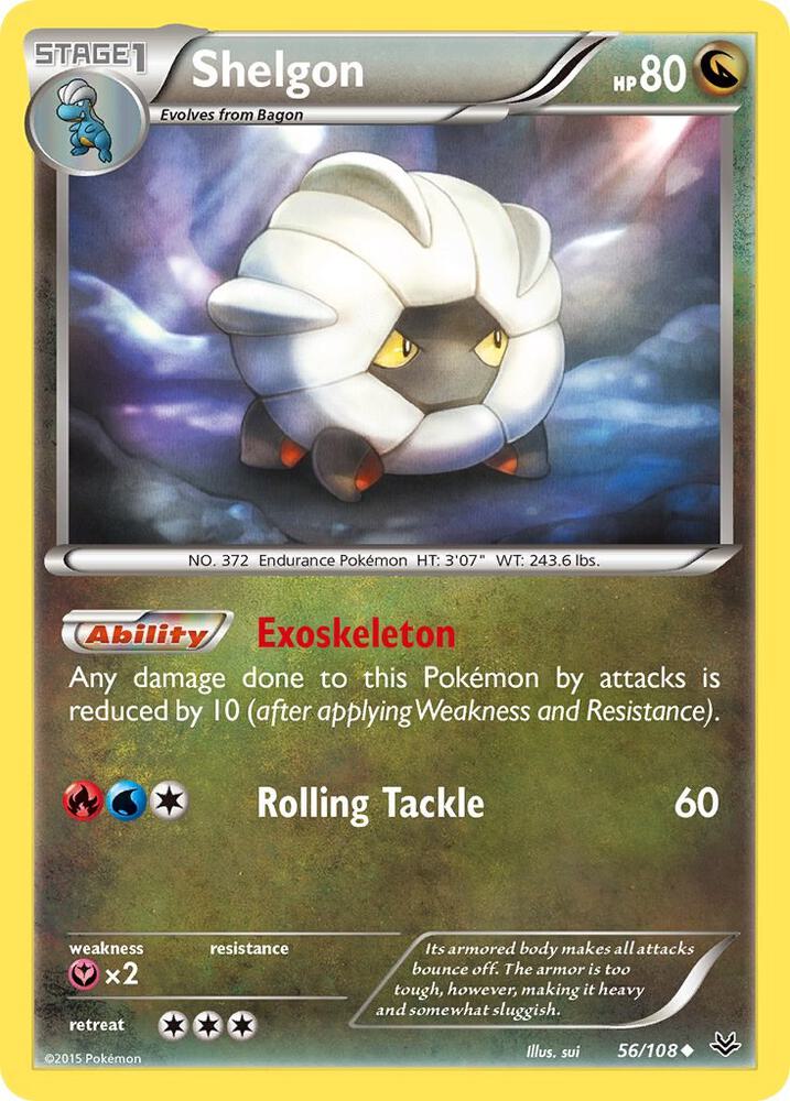Image for Shelgon (56/108) (ROS) - Pokemon
