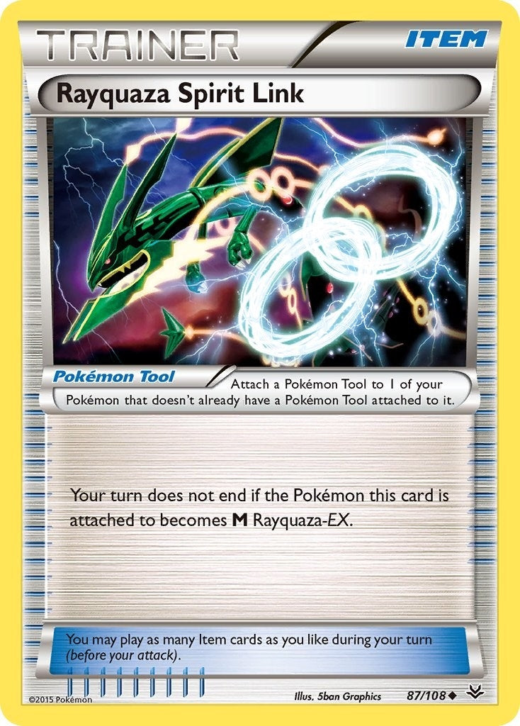 Image for Rayquaza Spirit Link (87/108) (ROS) - Pokemon