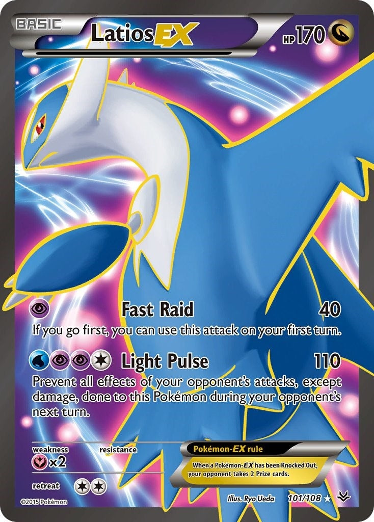 Image for Latios EX (101 Full Art) (101/108) (ROS) - Pokemon