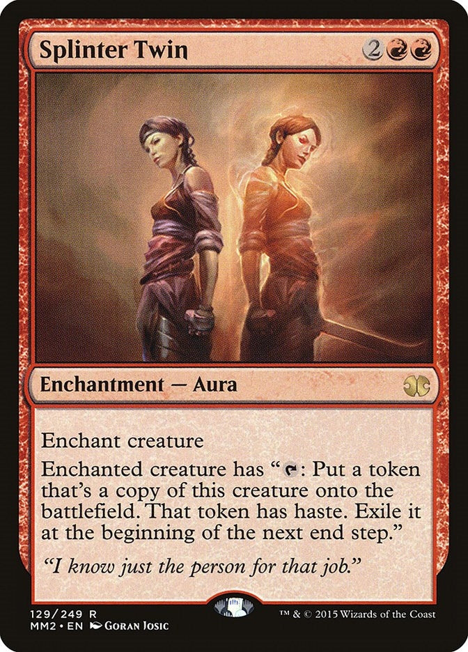 Image for Splinter Twin (129) - Magic: The Gathering