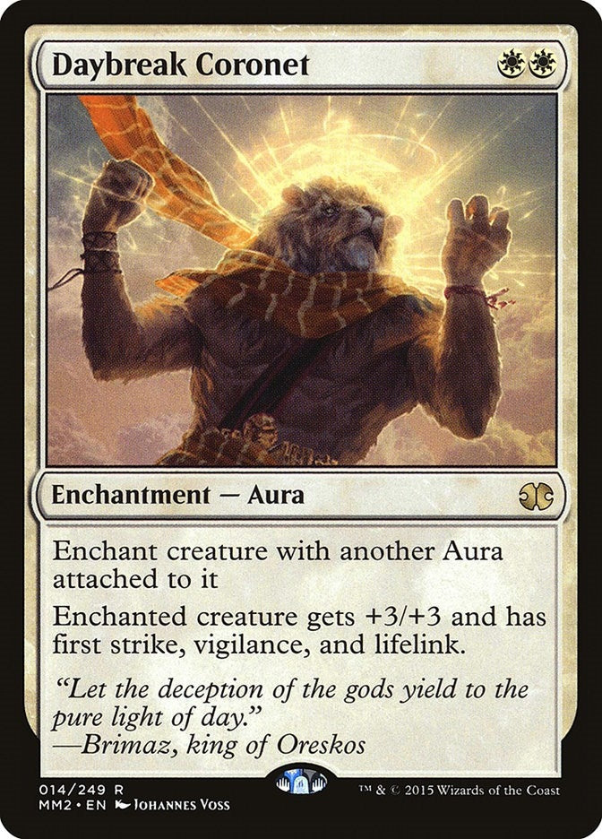 Image for Daybreak Coronet (14) - Magic: The Gathering