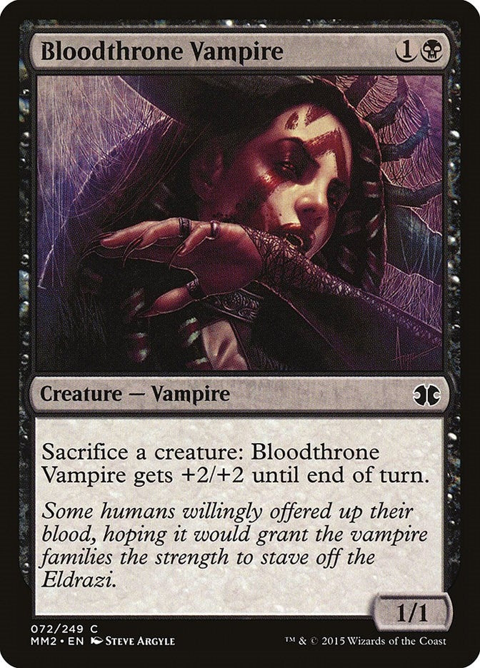 Image for Bloodthrone Vampire (72) - Magic: The Gathering