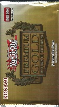 Image for Premium Gold: Return of the Bling Mini-Booster Pack - YuGiOh