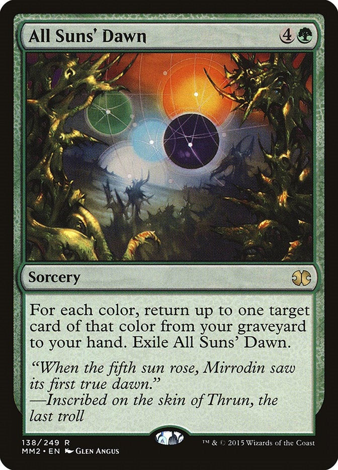 Image for All Suns' Dawn (138) (MM2) - Magic: The Gathering