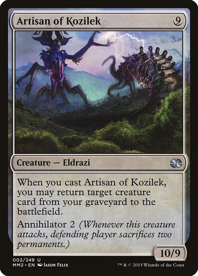 Image for Artisan of Kozilek (2) (MM2) - Magic: The Gathering