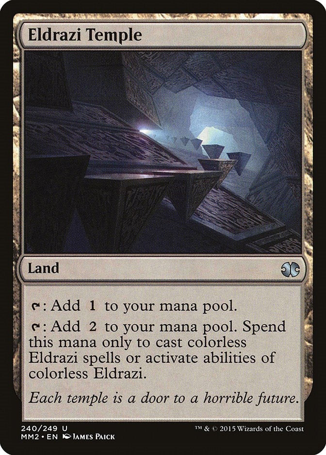Image for Eldrazi Temple (240) - Magic: The Gathering