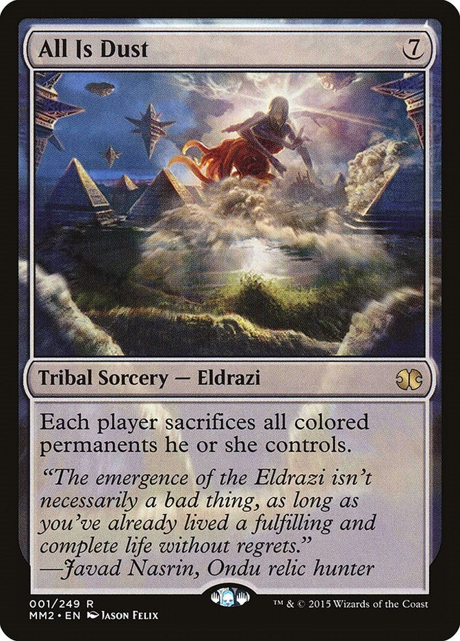 Image for All Is Dust (1) (MM2) - Magic: The Gathering