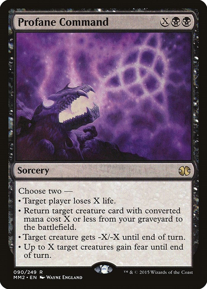 Image for Profane Command (90) - Magic: The Gathering