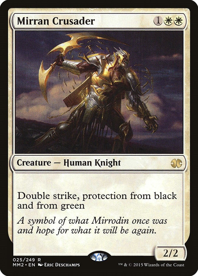 Image for Mirran Crusader (25) - Magic: The Gathering