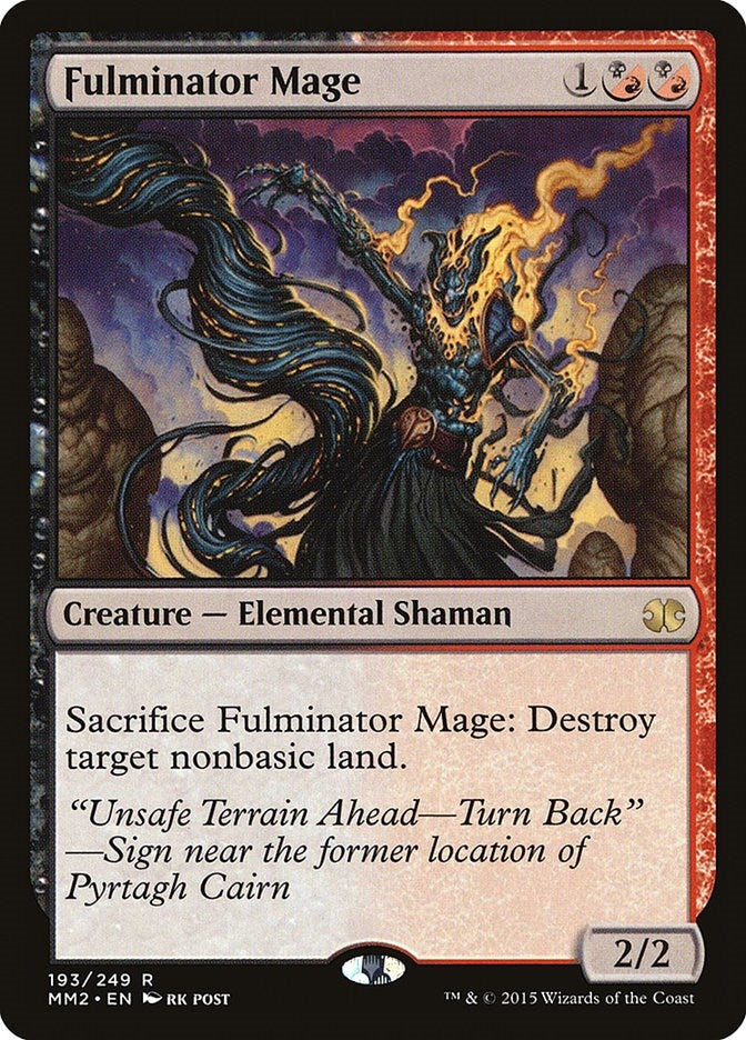 Image for Fulminator Mage (193) - Magic: The Gathering