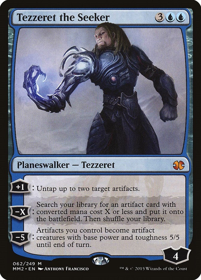 Image for Tezzeret the Seeker (62) (MM2) - Magic: The Gathering
