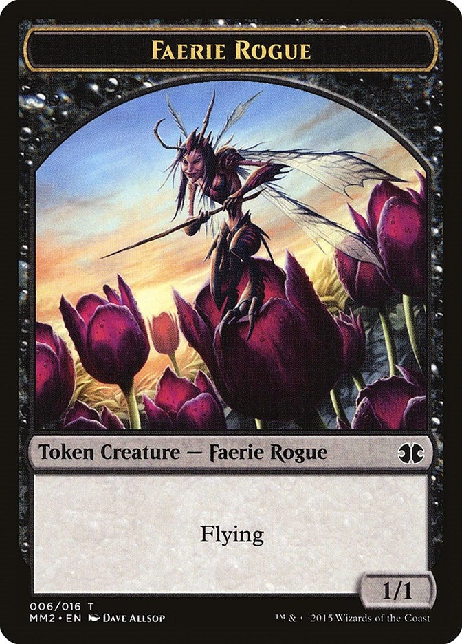 Image for Faerie Rogue Token (6) - Magic: The Gathering