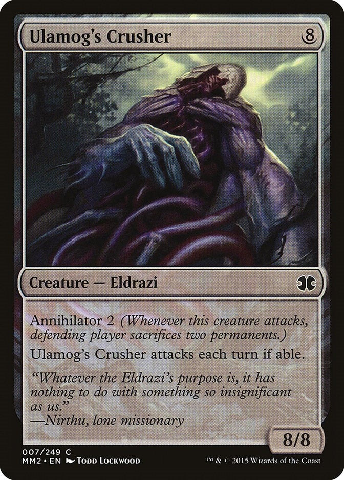 Image for Ulamog's Crusher (7) - Magic: The Gathering