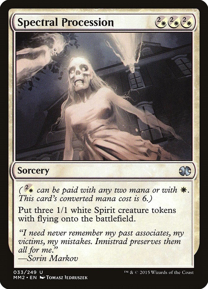 Image for Spectral Procession (33) - Magic: The Gathering