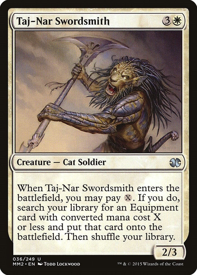 Image for Taj-Nar Swordsmith (36) - Magic: The Gathering