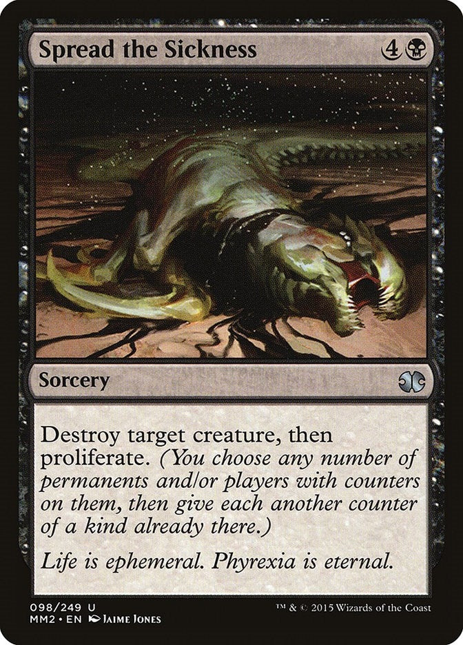 Image for Spread the Sickness (98) - Magic: The Gathering