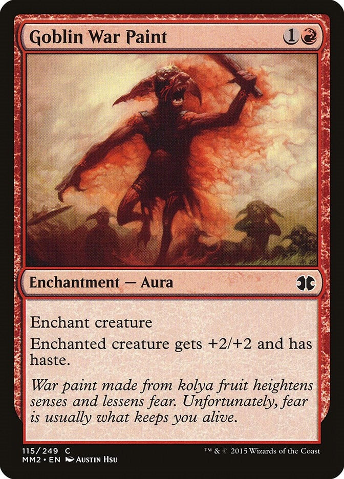 Image for Goblin War Paint (115) - Magic: The Gathering