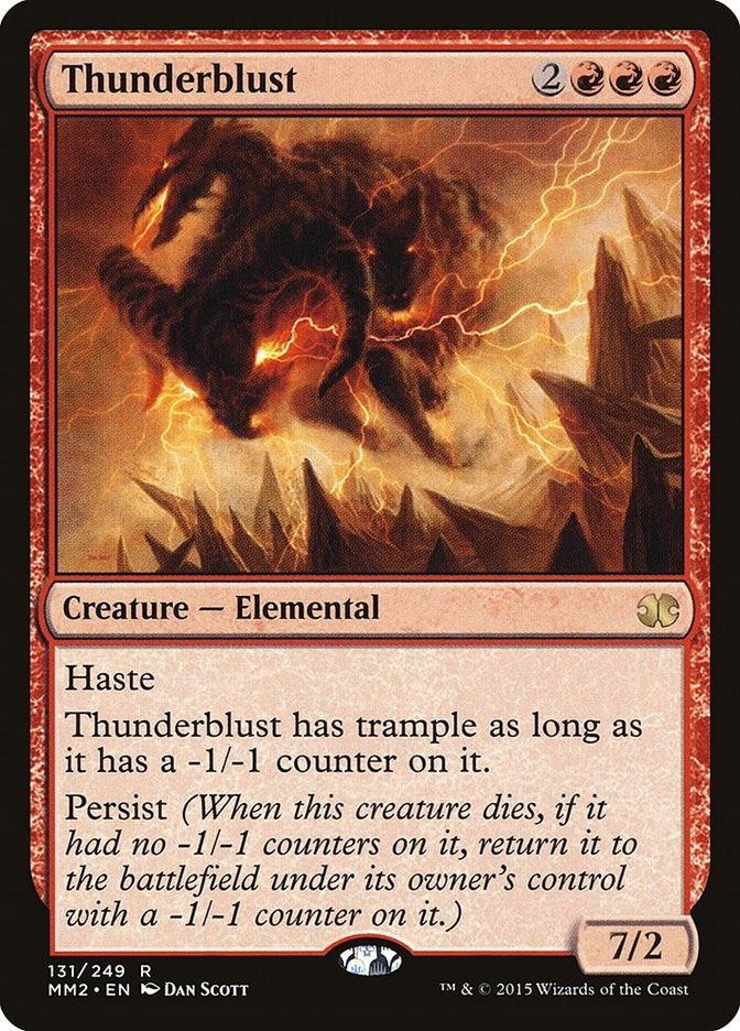 Image for Thunderblust (131) - Magic: The Gathering