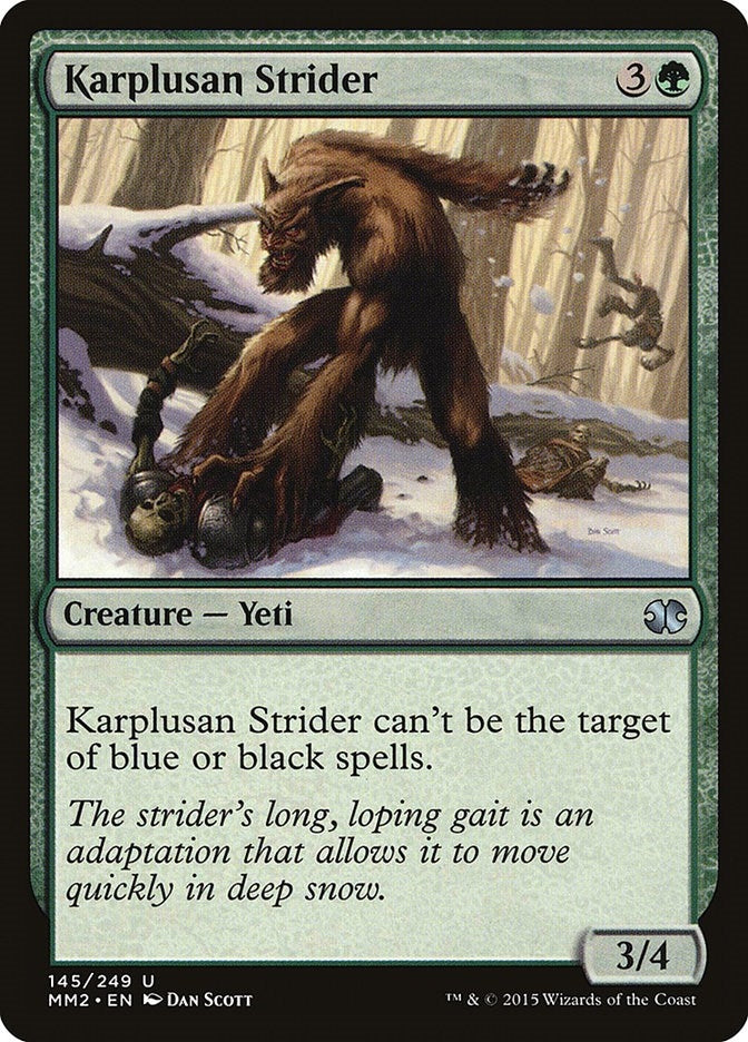 Image for Karplusan Strider (145) (MM2) - Magic: The Gathering