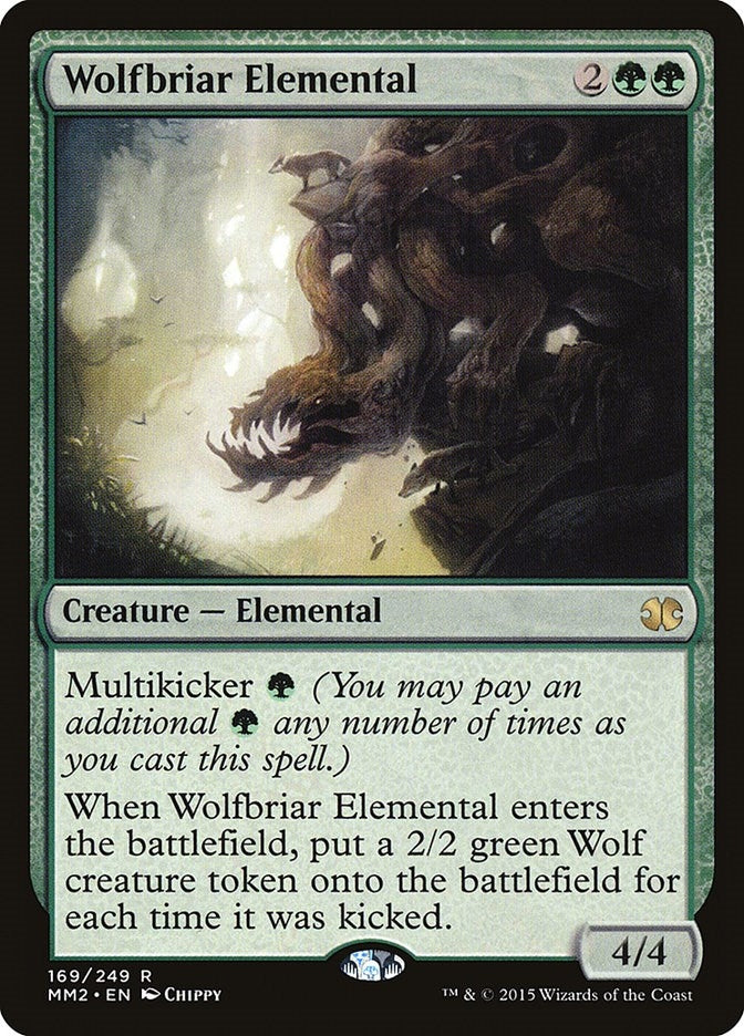 Image for Wolfbriar Elemental (169) - Magic: The Gathering