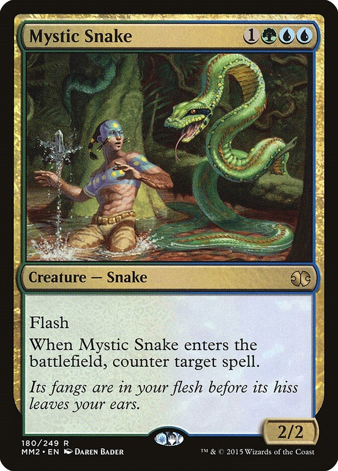 Image for Mystic Snake (180) - Magic: The Gathering