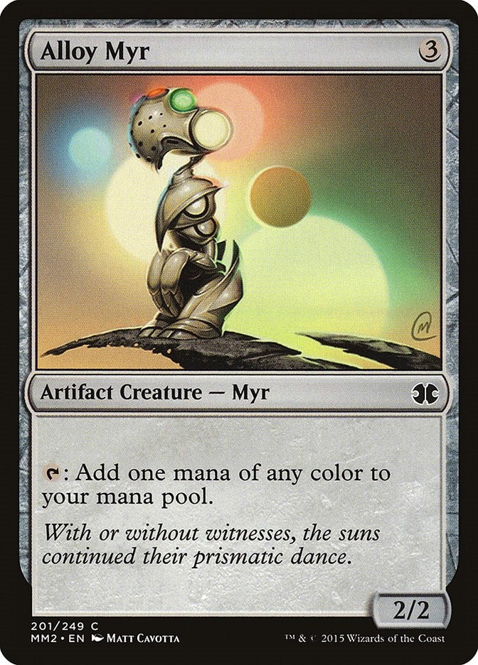 Image for Alloy Myr (201) (MM2) - Magic: The Gathering