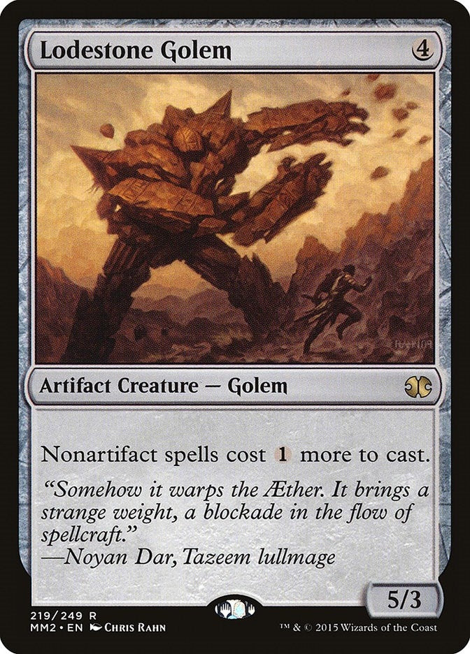 Image for Lodestone Golem (219) - Magic: The Gathering