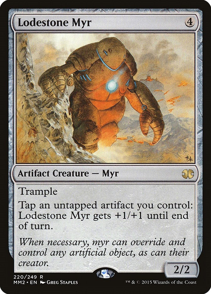 Image for Lodestone Myr (220) - Magic: The Gathering