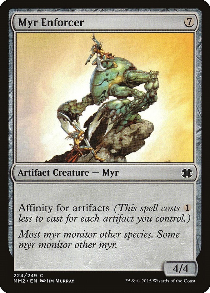 Image for Myr Enforcer (224) - Magic: The Gathering