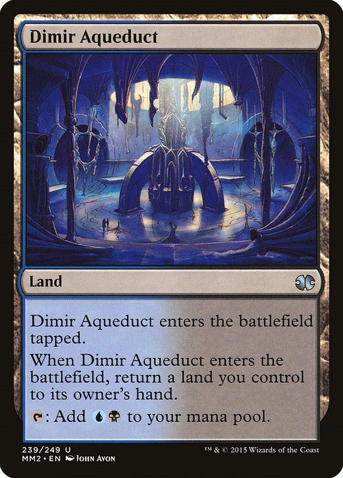 Image for Dimir Aqueduct (239) (MM2) - Magic: The Gathering