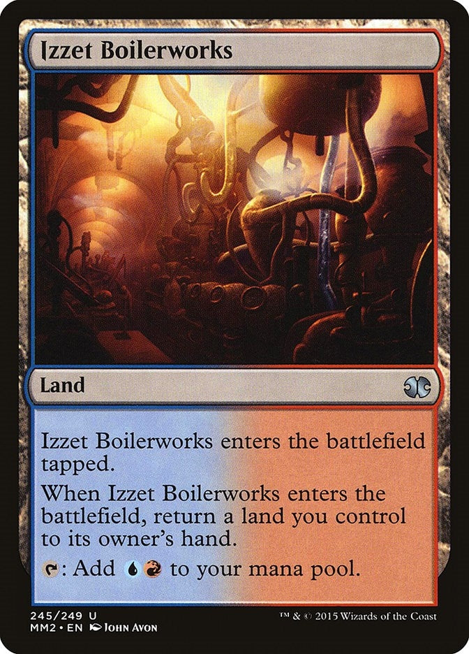 Image for Izzet Boilerworks (245) (MM2) - Magic: The Gathering