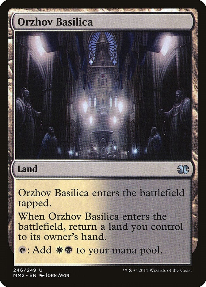 Image for Orzhov Basilica (246) - Magic: The Gathering