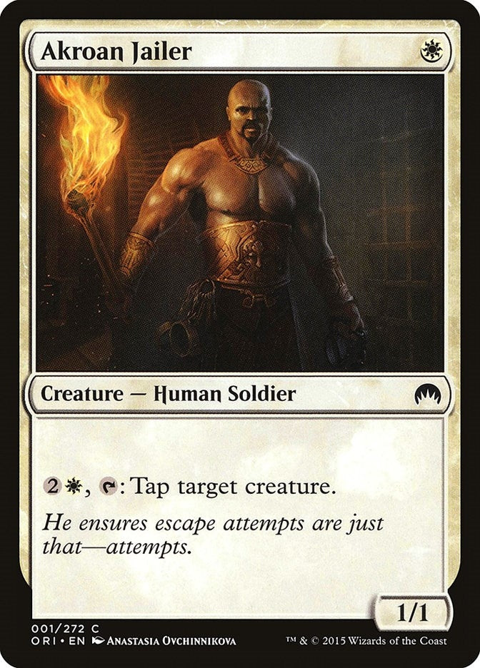 Image for Akroan Jailer (1) (ORI) - Magic: The Gathering
