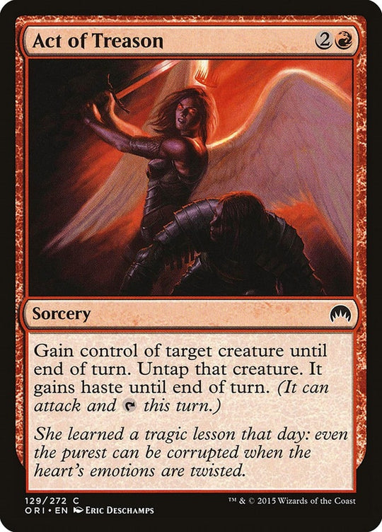 Image for Act of Treason (129) (ORI) - Magic: The Gathering